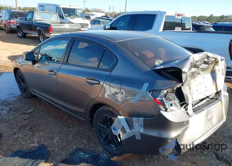 2012 Honda Civic Lx из США, поврежденный, VIN 19XFB2F54CE383407